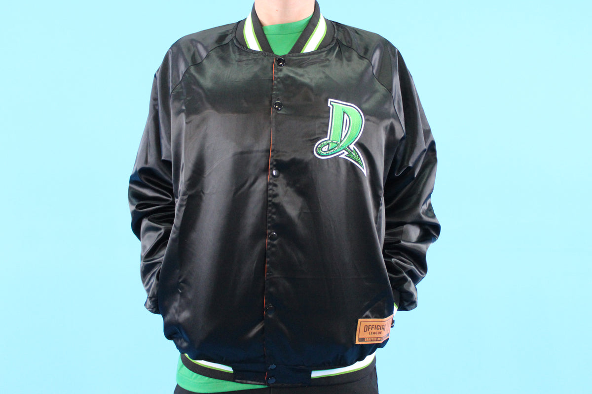 Official League Reversible Satin Jacket – Dayton Dragons Store