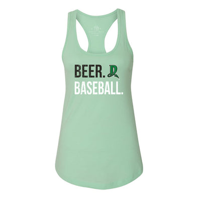 108 Stitches Ladies Beer And Baseball Tank