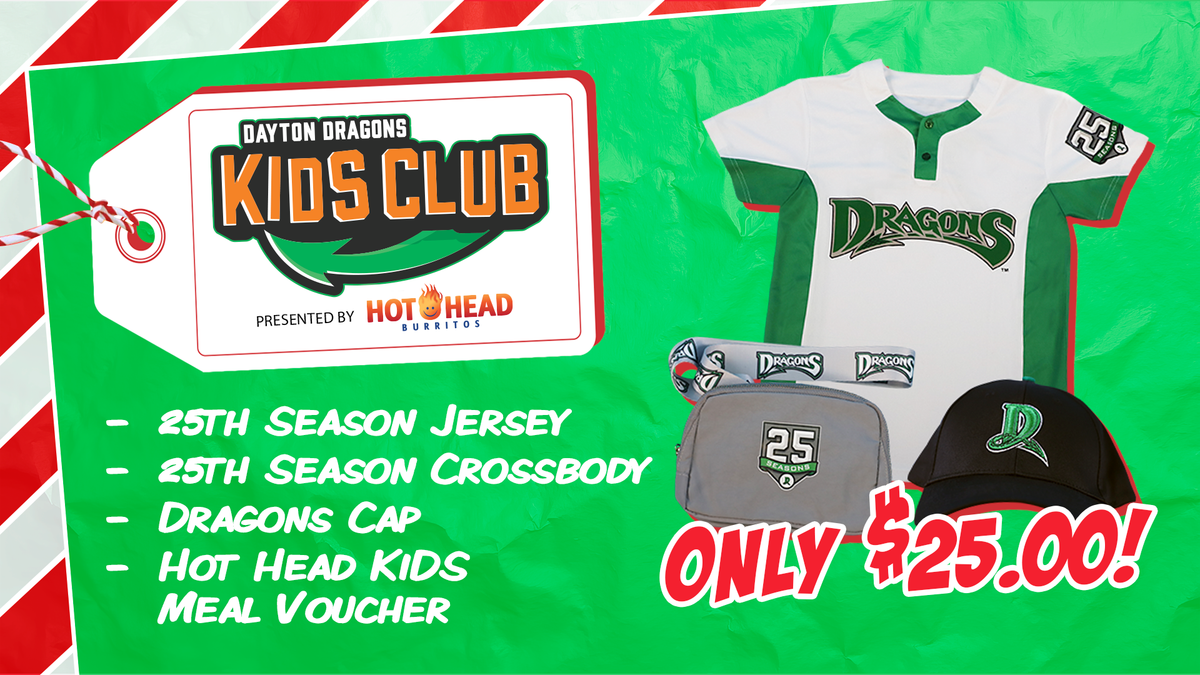 2025 Dragons Kids Club – Dayton Dragons Store 2025 Dragons Kids Club – Dayton Dragons Store
