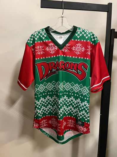 Dayton Dragons Christmas Sweater Jersey