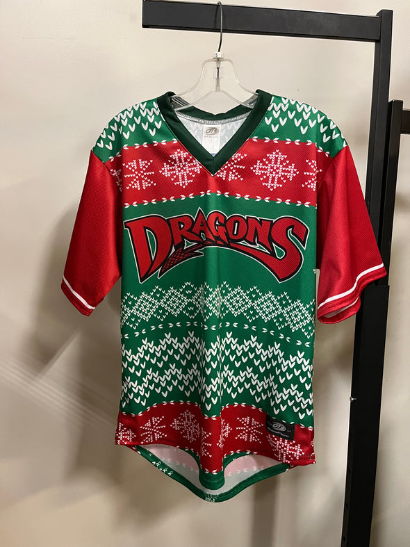 Dayton Dragons Christmas Sweater Jersey