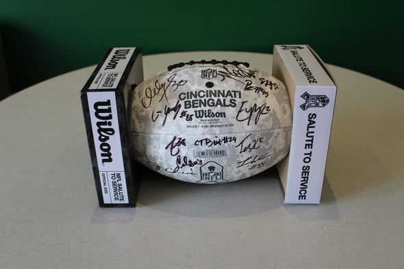 2025 Logan Wilson Celebrity Softball Game Autographed Bats and Footballs