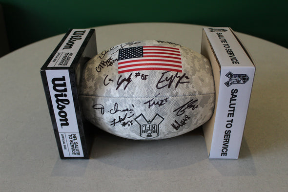 2025 Logan Wilson Celebrity Softball Game Autographed Bats and Footballs