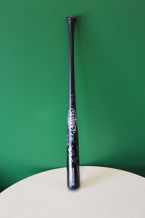 2025 Logan Wilson Celebrity Softball Game Autographed Bats and Footballs