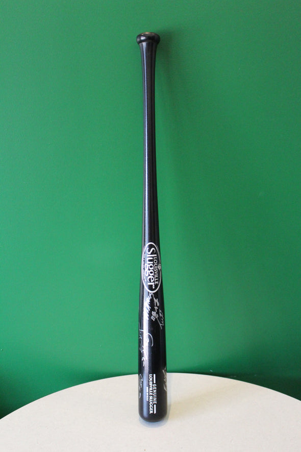 2025 Logan Wilson Celebrity Softball Game Autographed Bats and Footballs