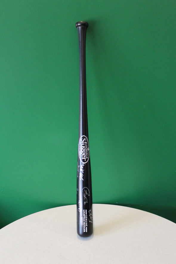 2025 Logan Wilson Celebrity Softball Game Autographed Bats and Footballs