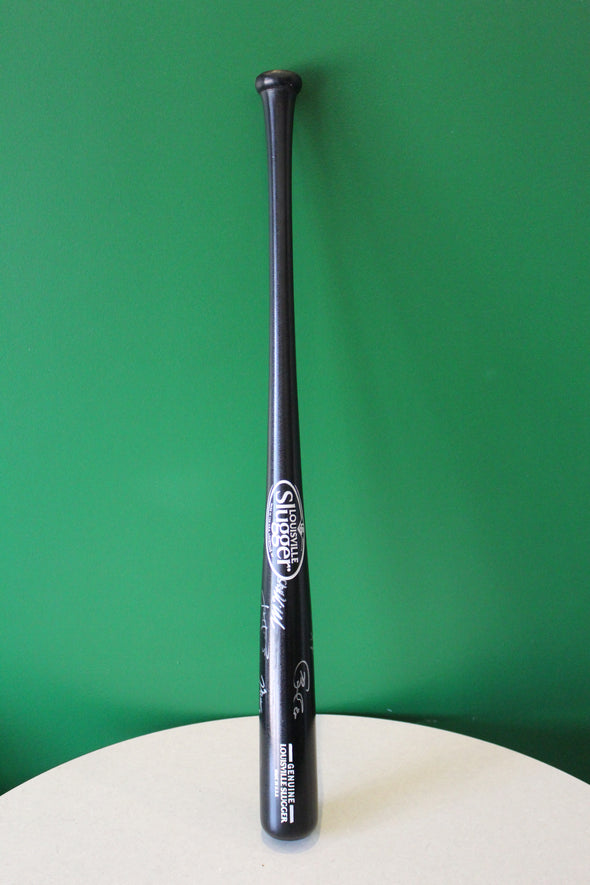 2025 Logan Wilson Celebrity Softball Game Autographed Bats and Footballs