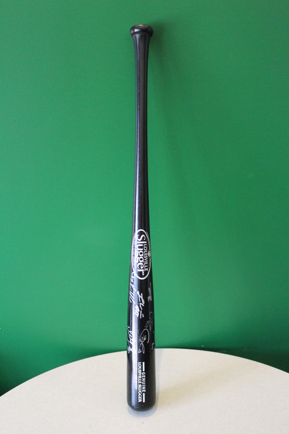 2025 Logan Wilson Celebrity Softball Game Autographed Bats and Footballs