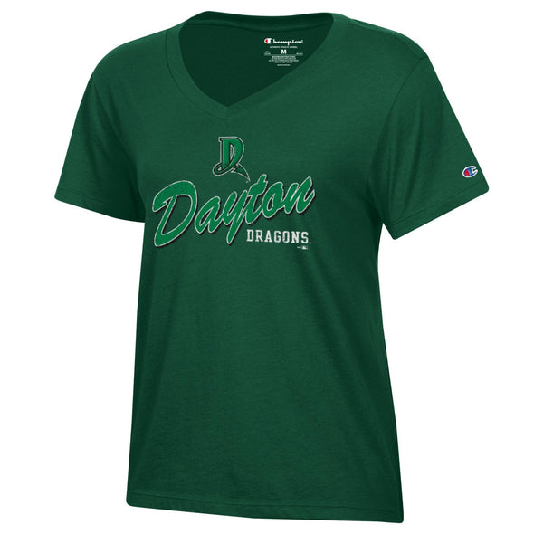 Champion Women's Core Short Sleeve V-Neck Tee